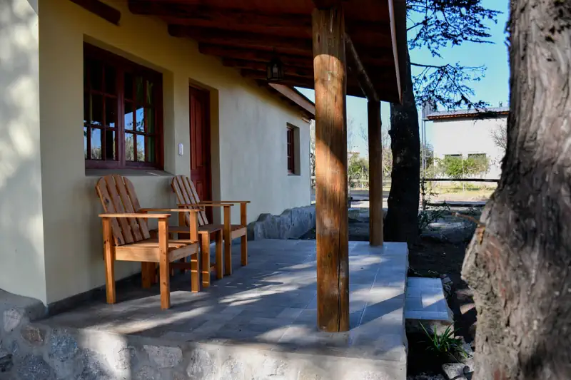 Interior de Cabaña Lavanda