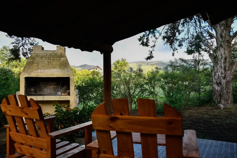 Vista exterior de Cabaña Pinar